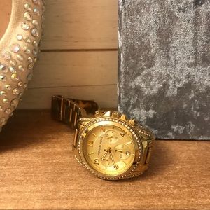Gold Michael Kors Watch Classic